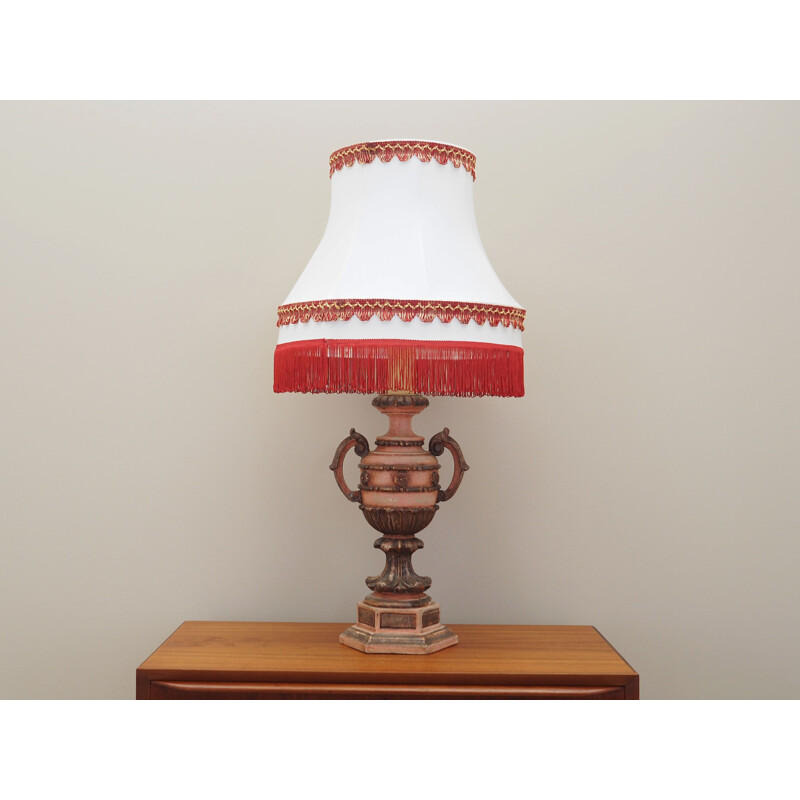 Vintage-Lampe aus Keramik, Dänemark 1970