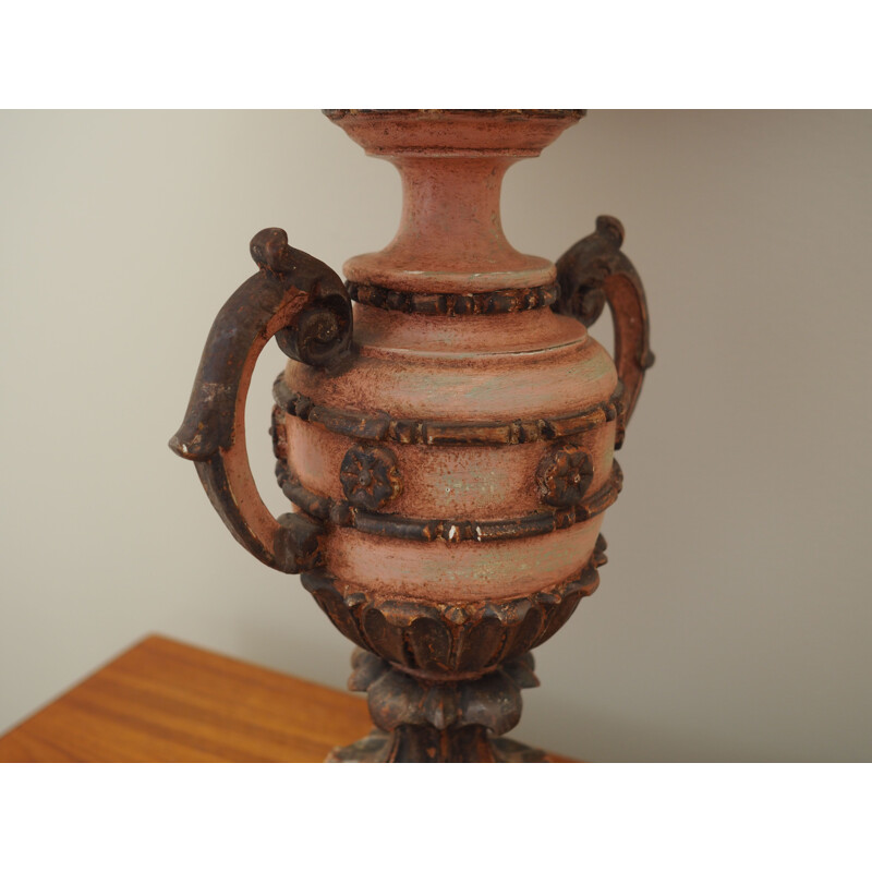 Vintage keramische lamp, Denemarken 1970