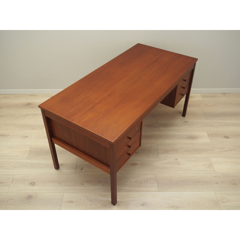 Teak vintage desk, Denmark 1970s