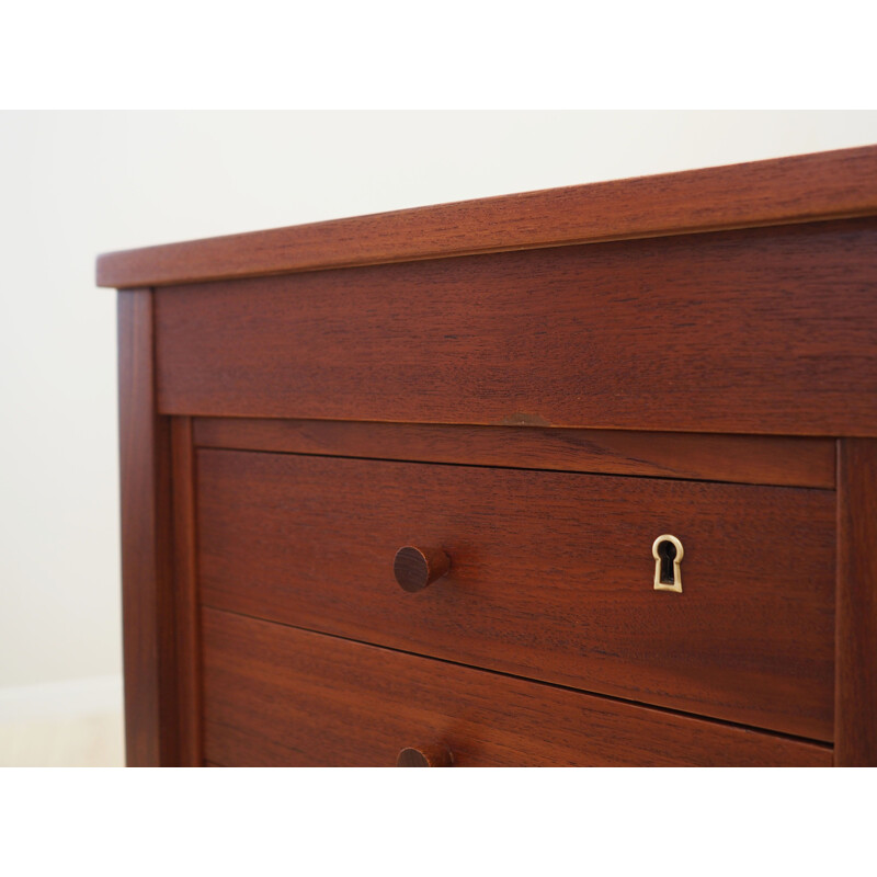 Teak vintage desk, Denmark 1970s