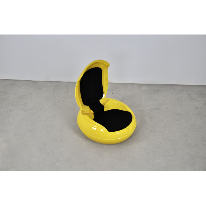 Vintage Gn1 Garden Egg armchair by Peter Ghyczy for Veb Synthese, 1970