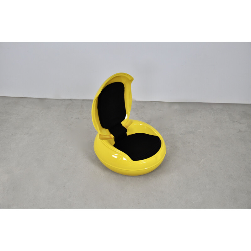 Vintage Gn1 Garden Egg fauteuil van Peter Ghyczy voor Veb Synthese, 1970