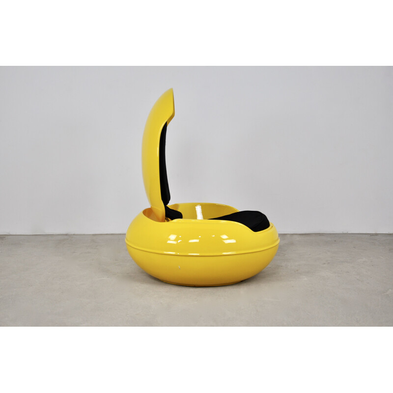 Vintage Gn1 Garden Egg armchair by Peter Ghyczy for Veb Synthese, 1970