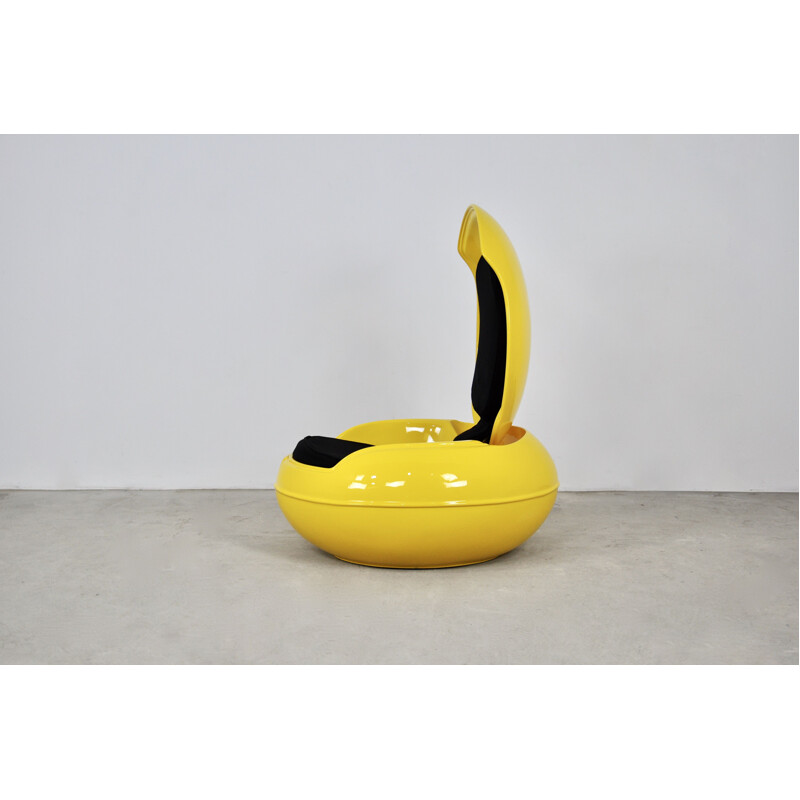 Vintage Gn1 Garden Egg armchair by Peter Ghyczy for Veb Synthese, 1970