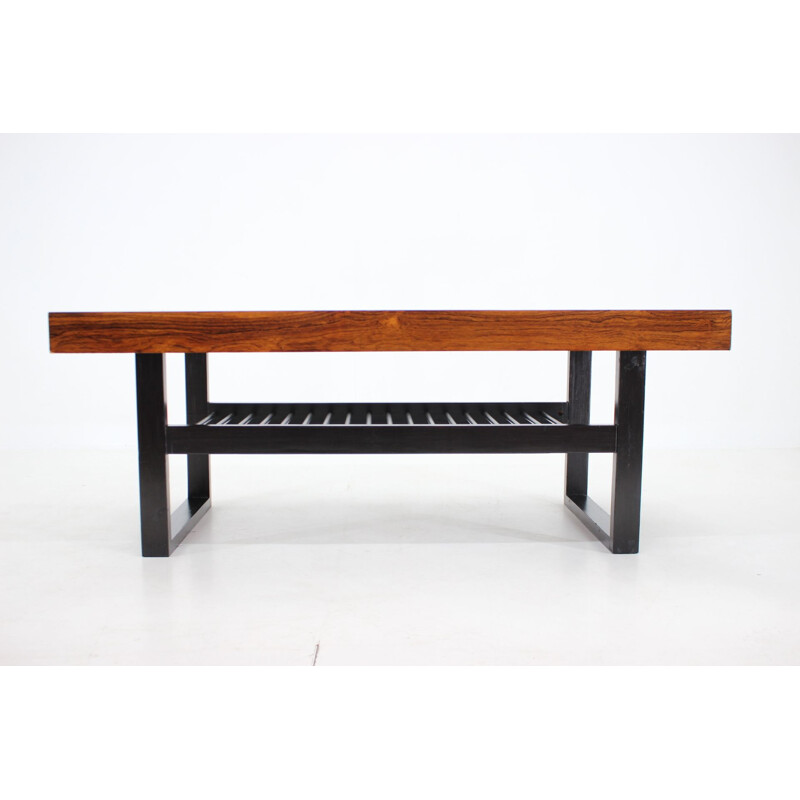 Vintage rosewood coffee table, Denmark 1960