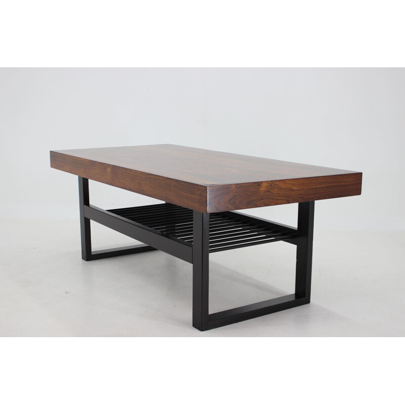 Mesa de café Vintage rosewood, Dinamarca 1960