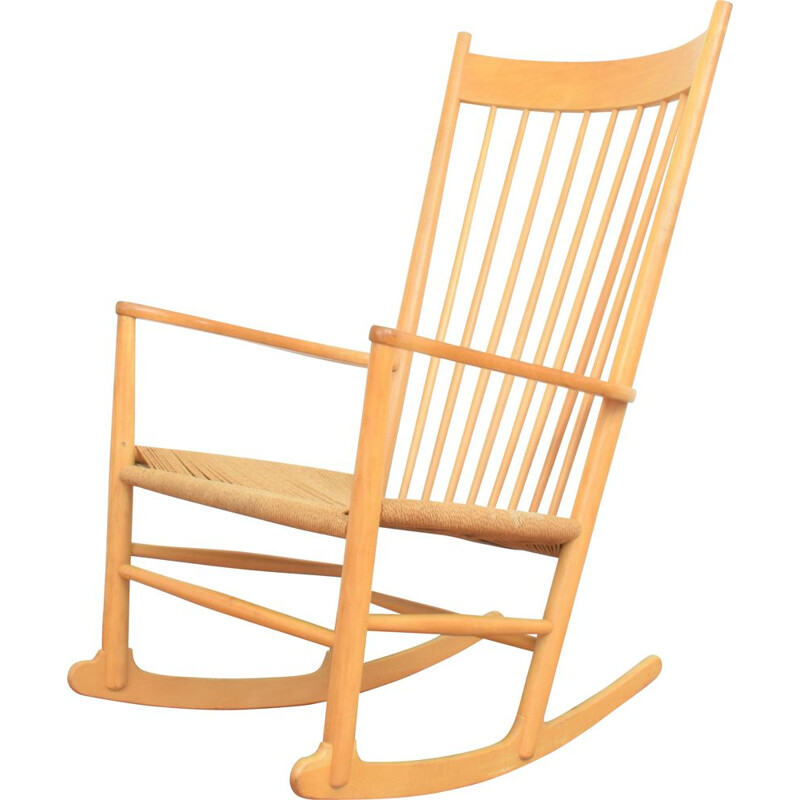 Mid-century rocking chair by Hans Wegner for Frederica, 1970s