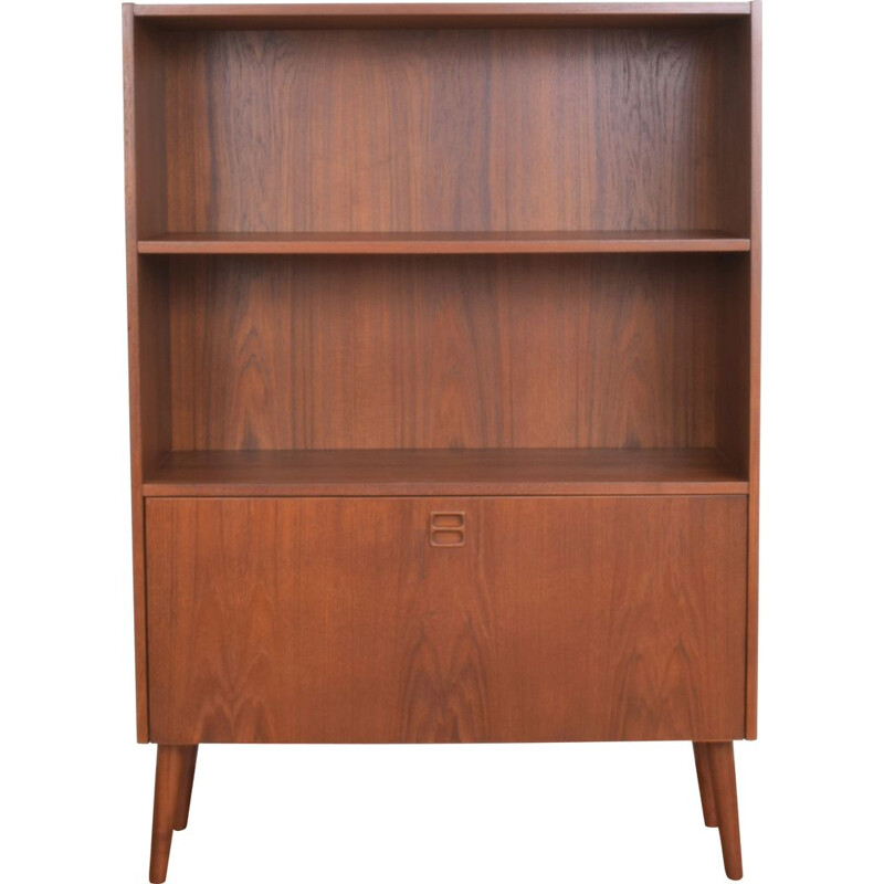 Dänischer Vintage Bücherschrank aus Teakholz, 1960