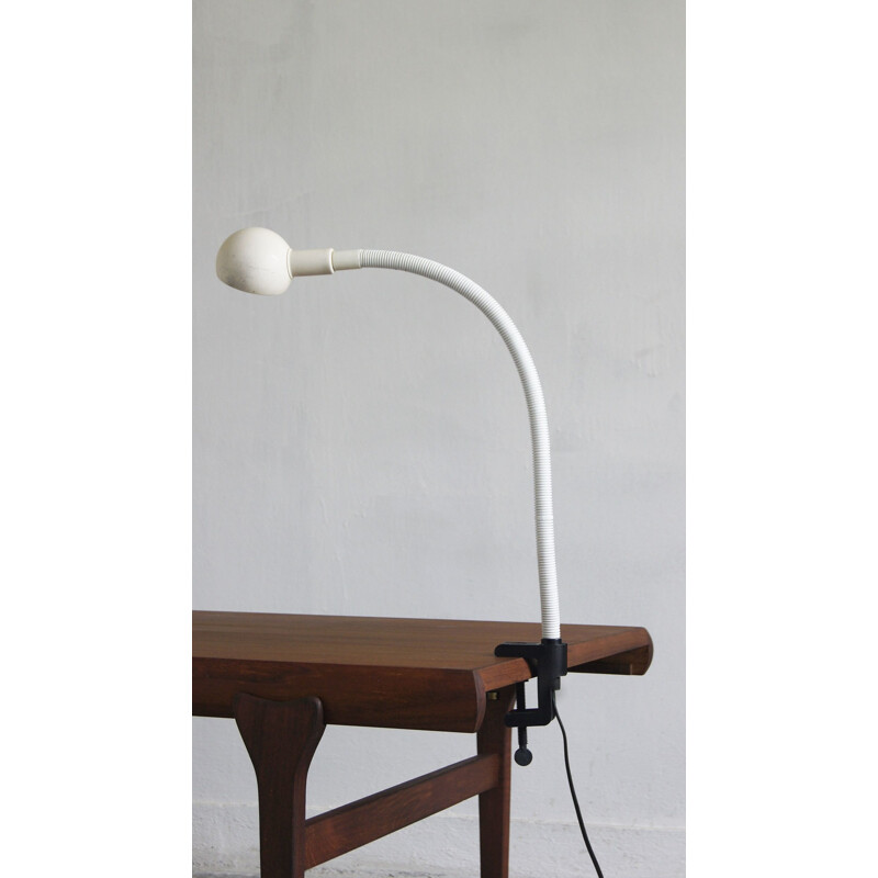 Vintage flexibele lamp Hebi van Isao Hosoe voor Valenti, 1970