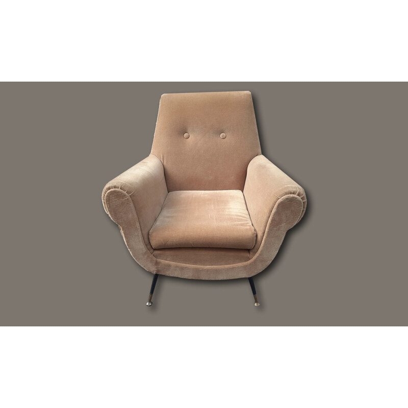 Vintage fauteuil van Gigi Radice voor Minotti, 1950