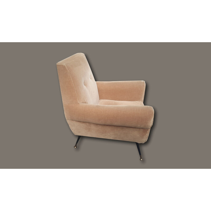 Vintage fauteuil van Gigi Radice voor Minotti, 1950