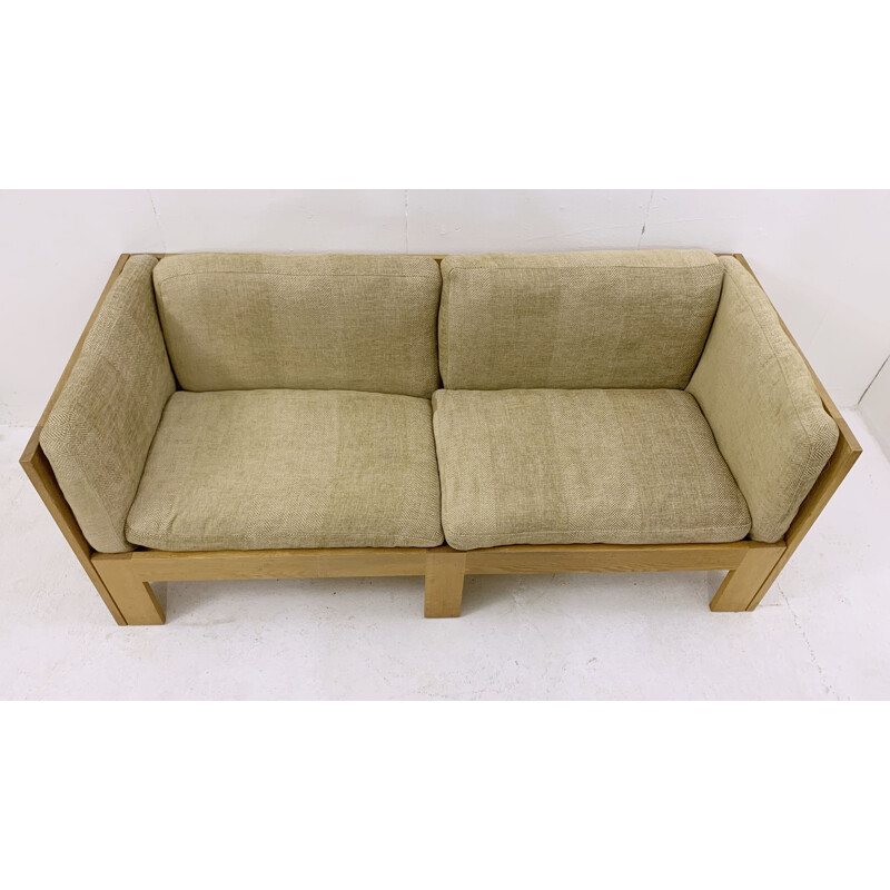 Vintage-Sofa aus Eiche von Tage Poulsen, Dänemark 1960