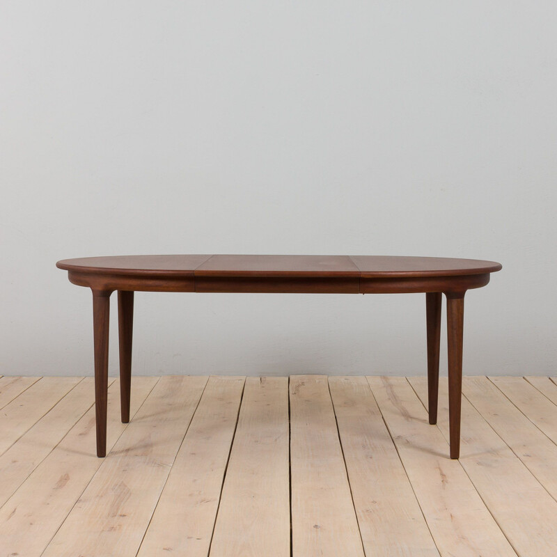 Vintage rosewood dining table by Johannes Andersen for Uldum, Denmark 1960s