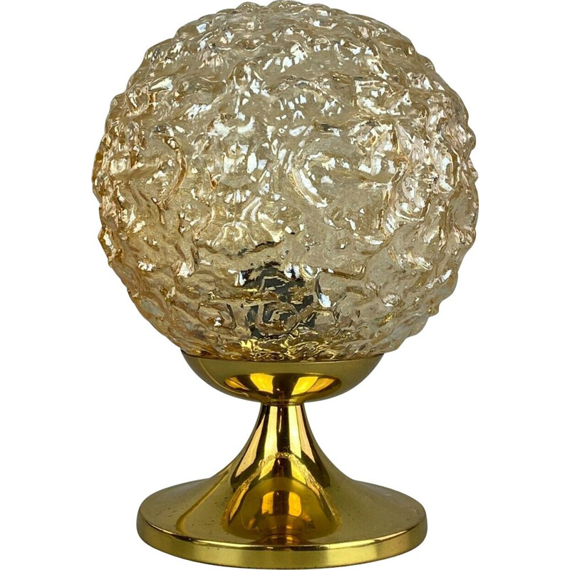 Vintage spherical table lamp, 1960-1970s