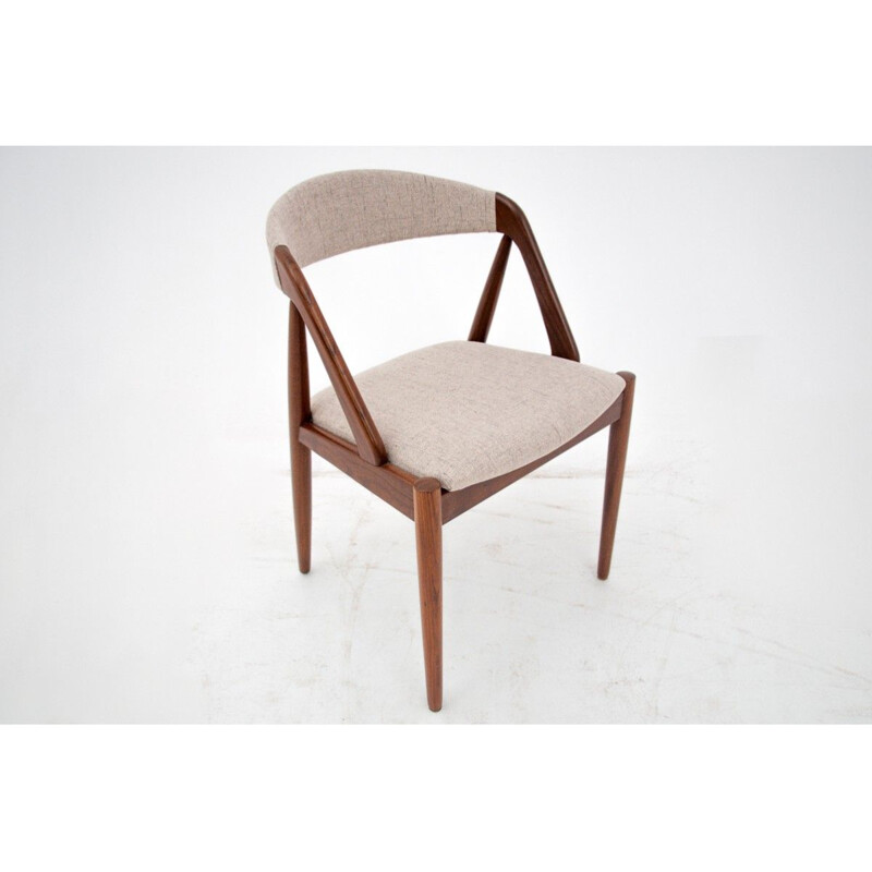 Set of 6 vintage teak chairs model 31 by Kai Kristiansen, Denmark 1960s