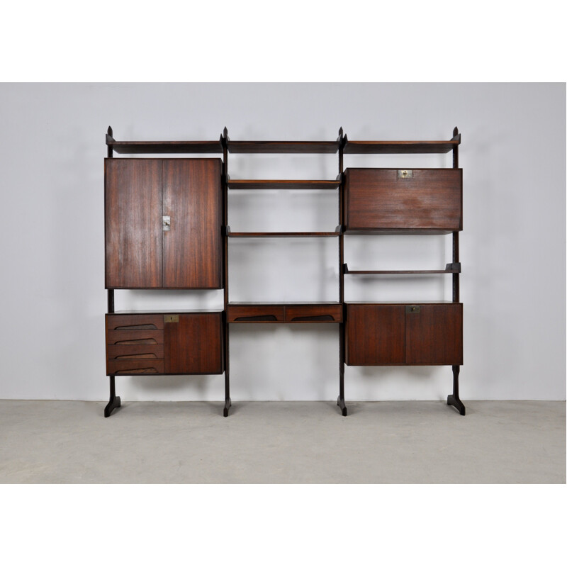 Vintage Italian bookcase by Vittorio Dassi for Dassi, 1950