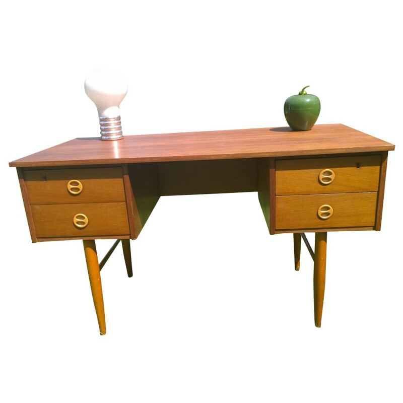 Scandinavian desk in teak - 1960s