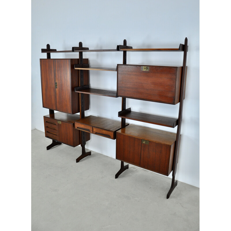 Vintage Italian bookcase by Vittorio Dassi for Dassi, 1950