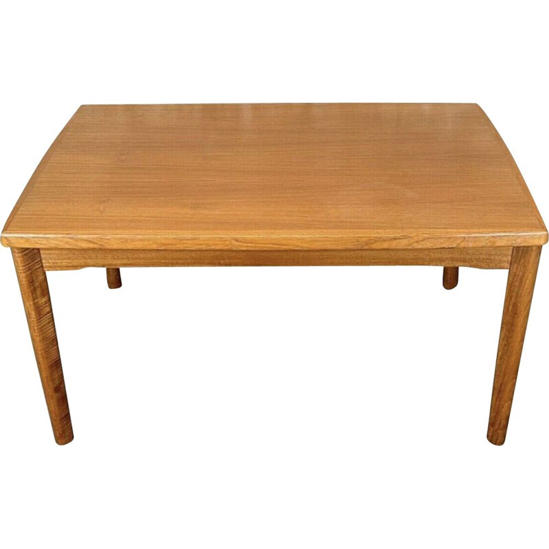 Table basse vintage en teck, Danemark 1960