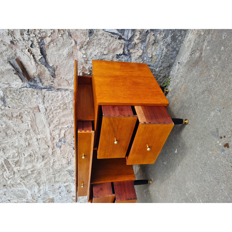 Tavolino da toilette vintage in legno di G Plan