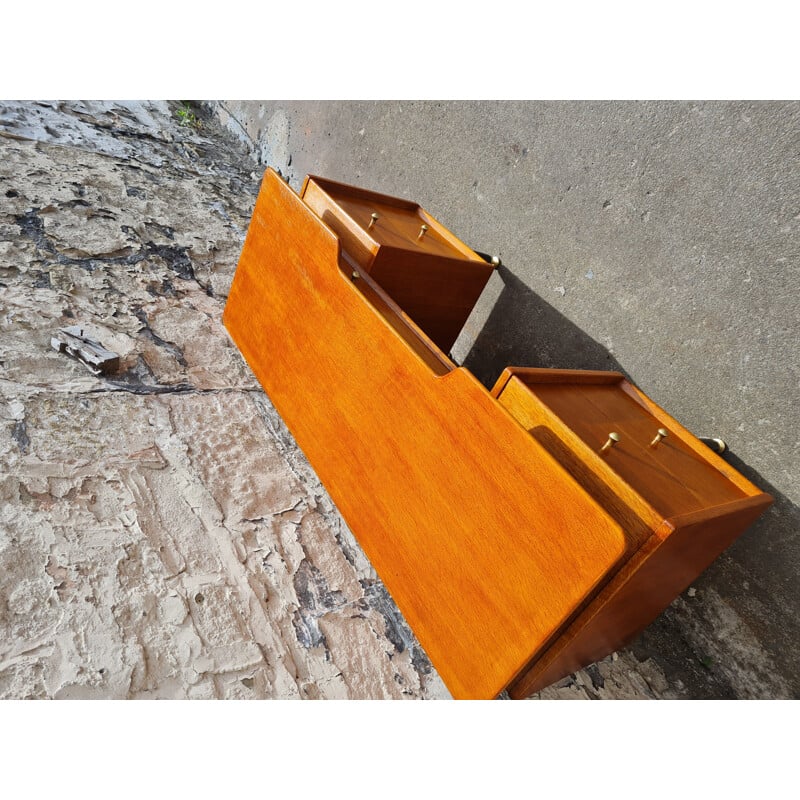 Vintage houten kaptafel van G Plan