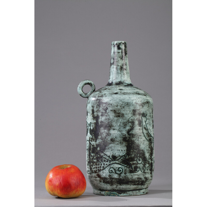 Vase vintage en céramique, Jacques BLIN - 1950
