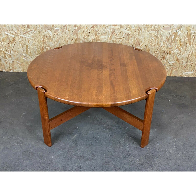 Vintage teak coffee table by Niels Bach, Denmark 1960-1970s