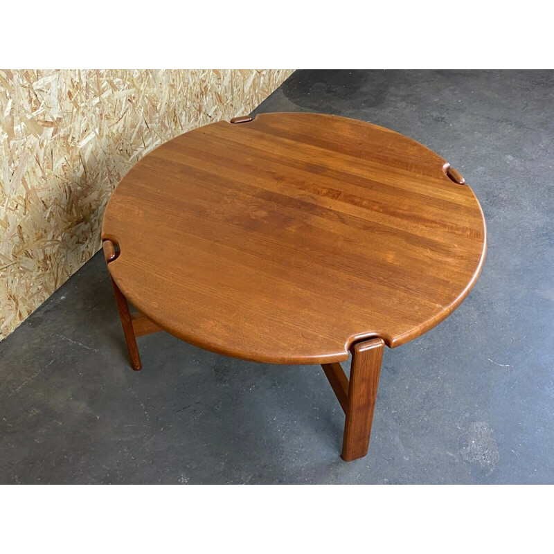 Vintage teak coffee table by Niels Bach, Denmark 1960-1970s