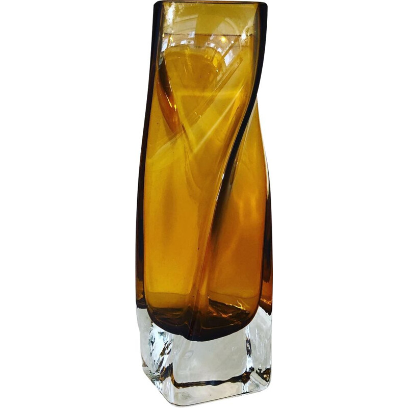 Vaso de cristal vintage, Polónia