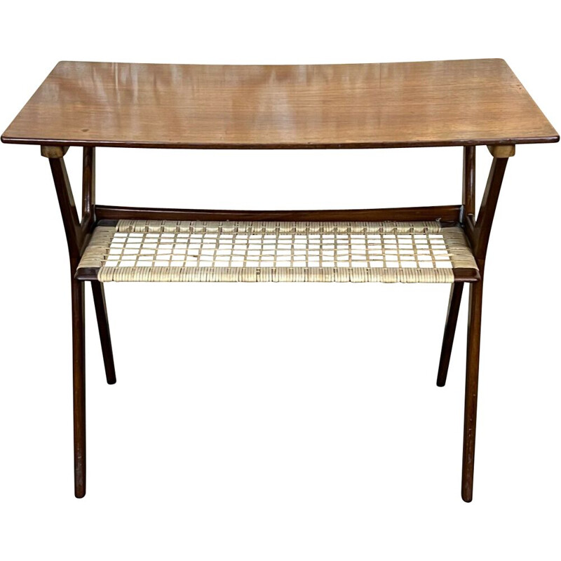 Vintage teak side table, 1960s-1970s