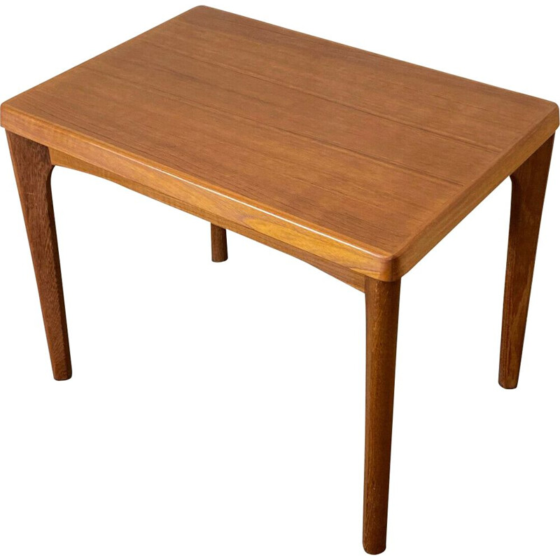 Vintage teakhouten salontafel van Henning Kjaernulf, 1970