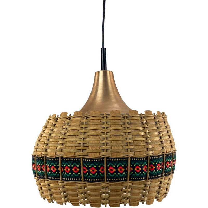 Vintage pendant lamp by Doria, 1960s-1970s