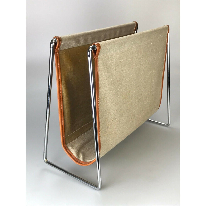 Vintage magazine rack by Verner Panton for Fritz Hansen, 1950-1960s