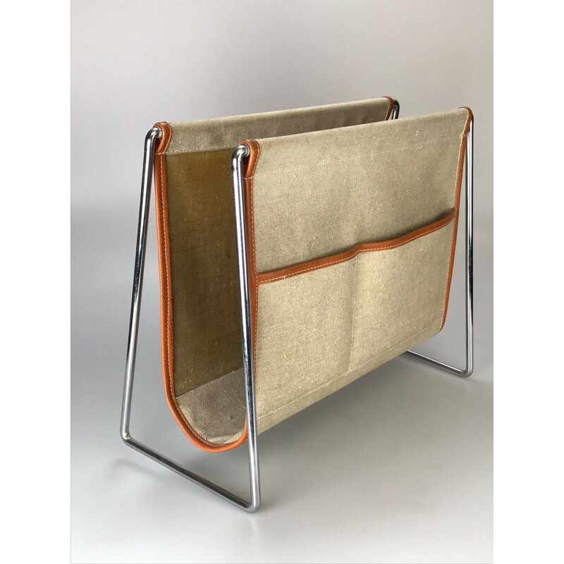 Vintage magazine rack by Verner Panton for Fritz Hansen, 1950-1960s