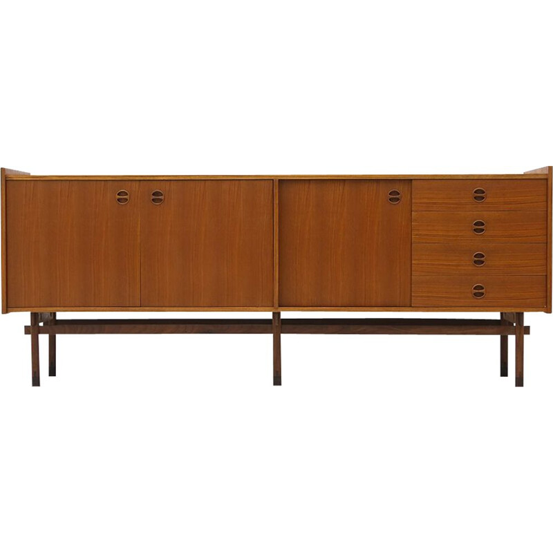 Credenza italiana vintage in teak, 1950