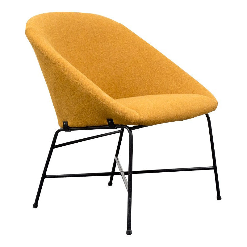 Fauteuil jaune - années 60