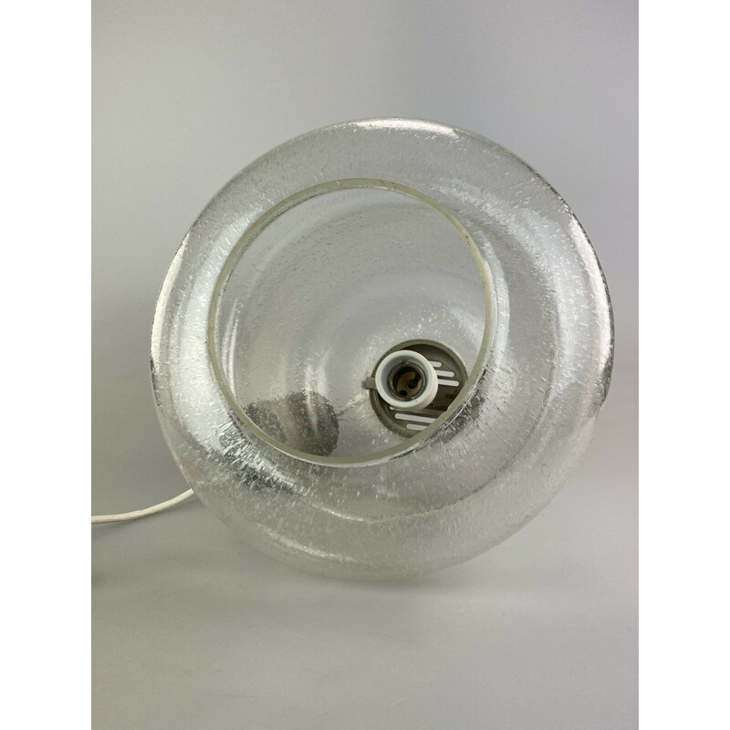Vintage-Hängeleuchte aus Glas, 1960-1970