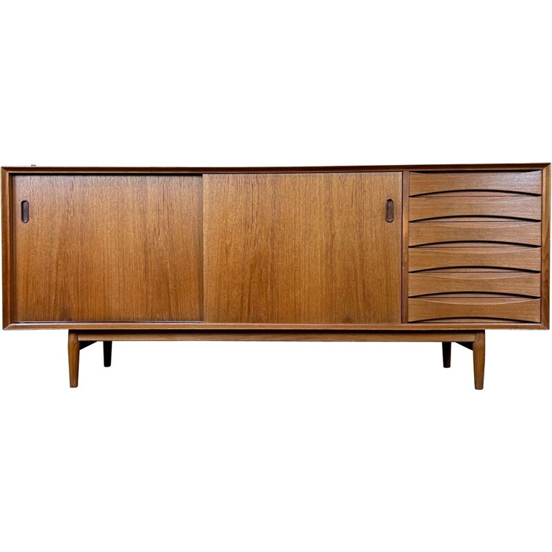 Aparador vintage de teca OS29 Triennale de Arne Vodder para Sibast Furniture, 1960-1970