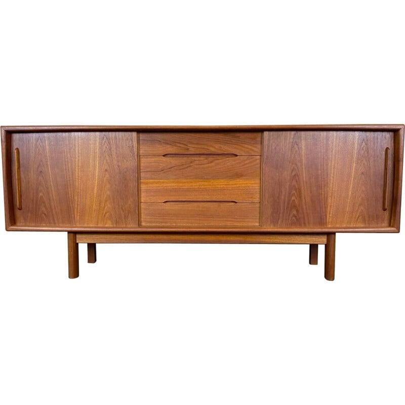 Vintage teak sideboard by H.p Hansen, Denmark 1960s-1970s