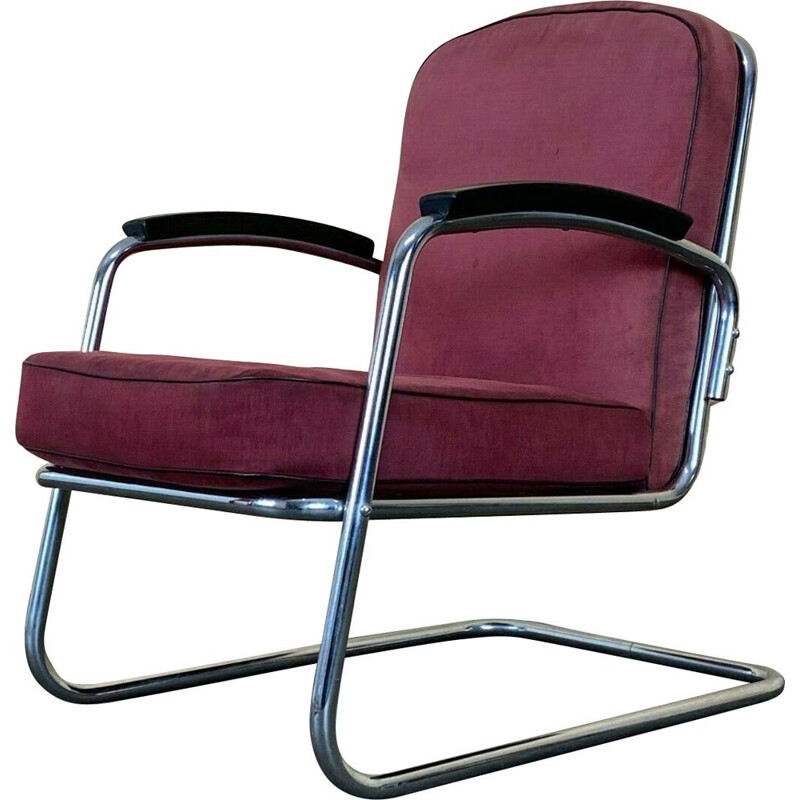 fauteuil cantilever vintage