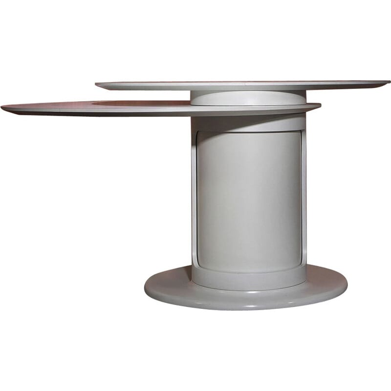 Vintage two tops dining table by Erwin Nagel for Rosenthal, 1980s