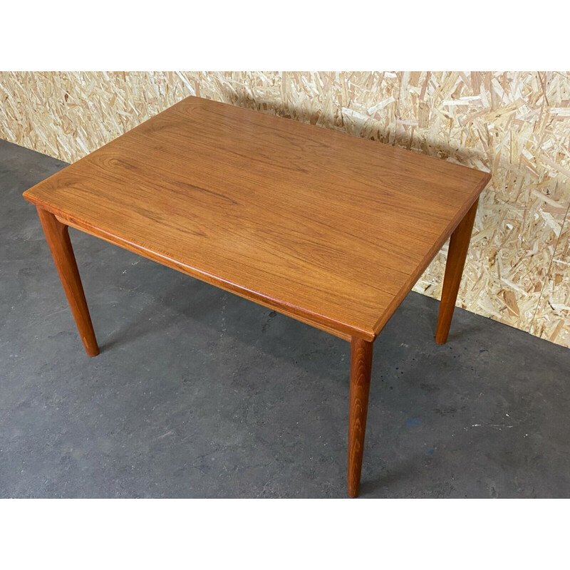 Vintage Deense teakhouten tafel door Grete Jalk voor Glostrup, 1960-1970