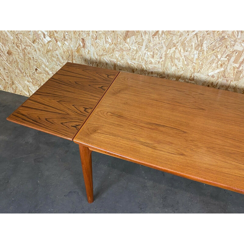 Vintage Deense teakhouten tafel door Grete Jalk voor Glostrup, 1960-1970