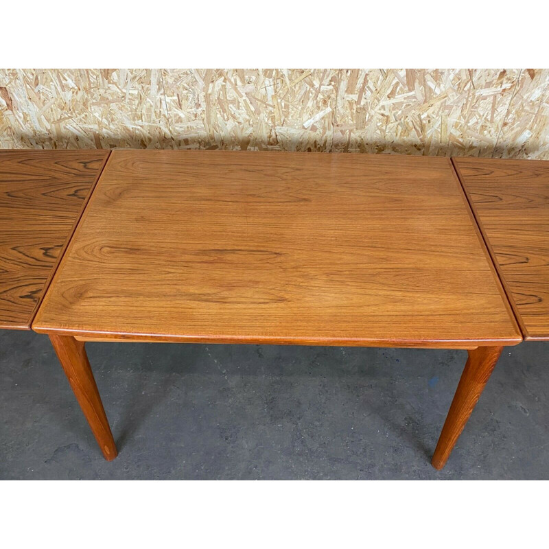 Vintage Deense teakhouten tafel door Grete Jalk voor Glostrup, 1960-1970