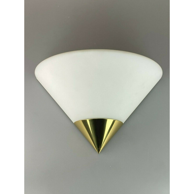 Vintage wall lamp by Glashütte Limburg, 1960