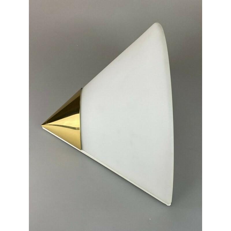 Vintage wall lamp by Glashütte Limburg, 1960