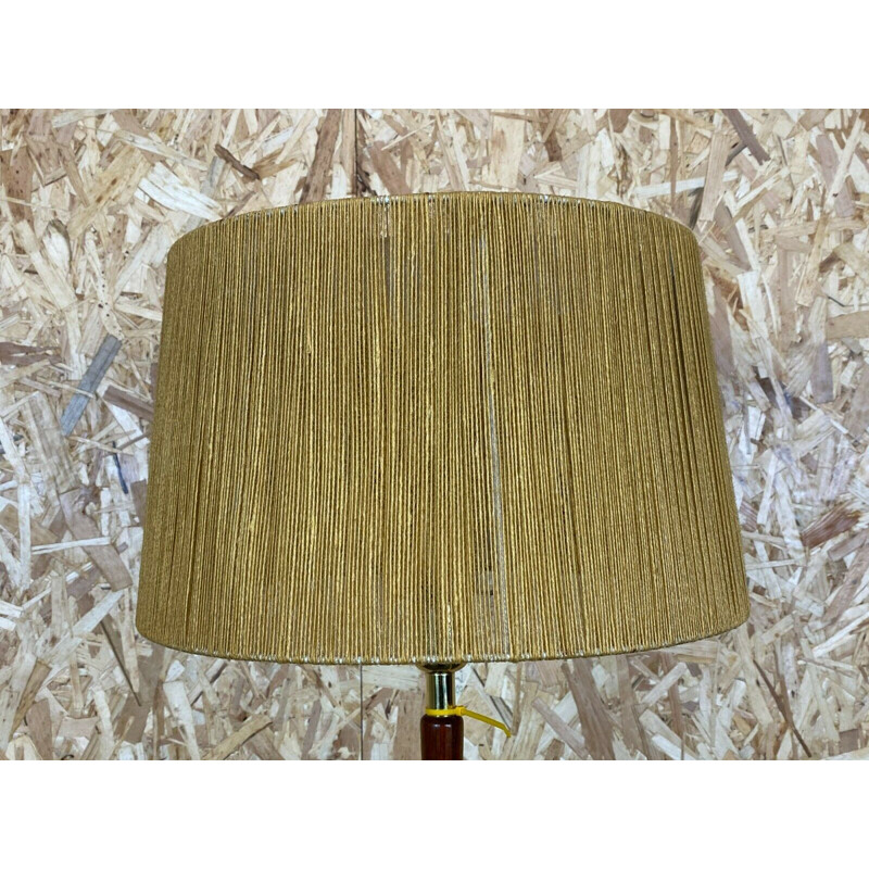 Vintage floor lamp in teak by Temde, 1960-1970s