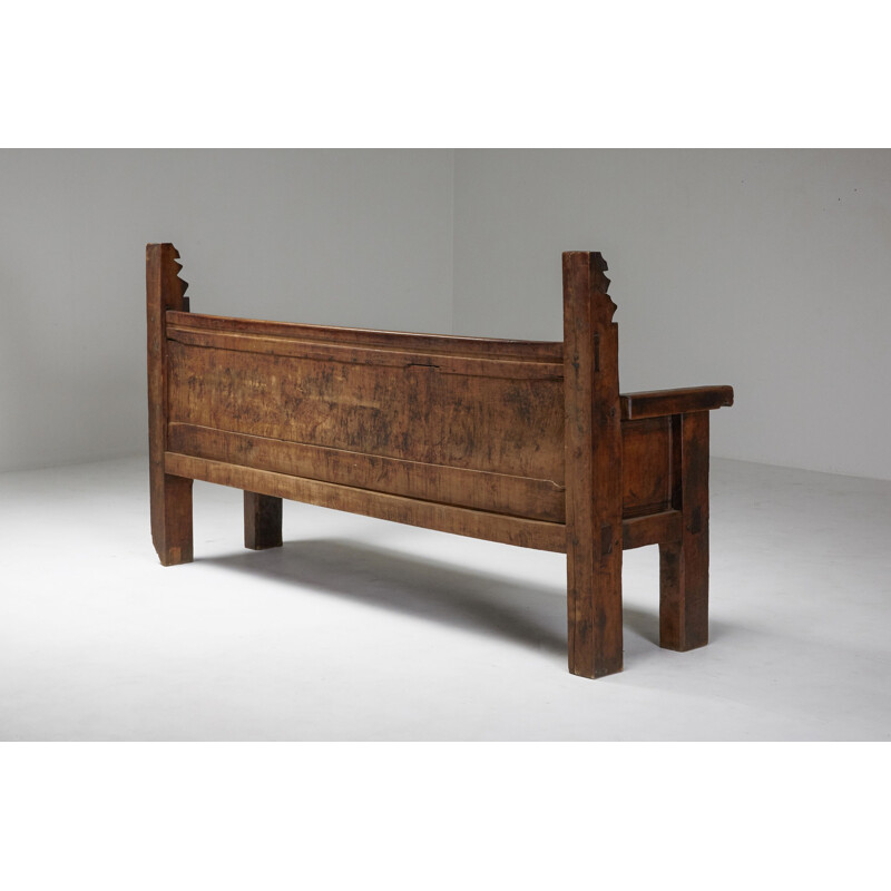 Banc rustique vintage en bois