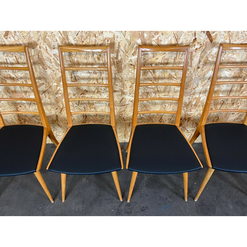 Set of 6 vintage Danish dining chairs, 1960-1970s