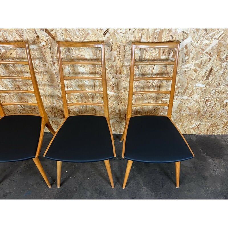 Set of 6 vintage Danish dining chairs, 1960-1970s